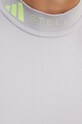 Majica dugih rukava adidas by Stella McCartney IW9908 ljubičasta