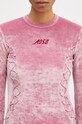 Andersson Bell camicia a maniche lunghe Velvet Lace Up Longsleeve rosa atb1206w