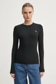 Abercrombie & Fitch longsleeve 2-pack KI139.4671.100 czarny AW24