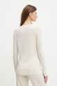 Odzież Weekend Max Mara longsleeve bawełniany 2425976013600 beżowy