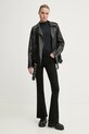 Tričko s dlhým rukávom Abercrombie & Fitch KI139.4795.900 čierna AW24