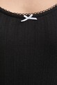 Abercrombie & Fitch longsleeve de pijama KI146.4045.900 negru