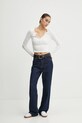 Hollister Co. longsleeve KI339.3631.101 bej AW24