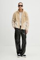 Tričko s dlhým rukávom Abercrombie & Fitch KI139.4756.112 sivá AW24