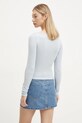 Odzież Hollister Co. longsleeve KI339.3683.210 niebieski