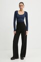 Hollister Co. longsleeve KI339.3628.200 bleumarin AW24