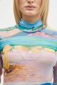 Blúzka JW Anderson Turtleneck Underpinning modrá JO0224.PG1610.835