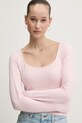 Μακρυμάνικο Hollister Co. ροζ KI339.3628.601