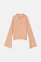 Детский лонгслив Calvin Klein Jeans с эластаном оранжевый IG0IG02533.9BYH.