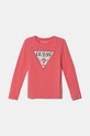 Детский лонгслив Guess розовый J2YI50.K6YW1.9BYH