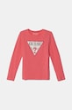 Детский лонгслив Guess розовый J2YI50.K6YW1.9BYH
