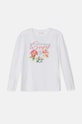 Guess longsleeve dziecięcy z elastanem biały J4YI38.K6YW4.9BYH
