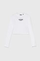 Guess longsleeve dziecięcy aplikacja biały J4YI49.KBZP4.9BYH