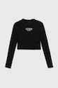 Guess longsleeve copii imprimeu negru J4YI49.KBZP4.9BYH