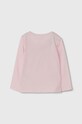Guess longsleeve dziecięcy K4YI03.K6YW4.9BYH różowy AW24