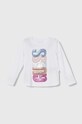 Guess longsleeve dziecięcy aplikacja biały K4YI06.KAPO0.9BYH
