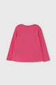 Guess longsleeve dziecięcy K4YI11.K6YW4.9BYH różowy AW24