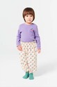 Bobo Choses longsleeve din bumbac pentru bebeluși Cherry 224AB019 violet