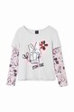 Desigual longsleeve copii 24WGTK09 gri AW24