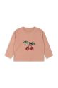 Konges Sløjd longsleeve in cotone bambino/a LIN LS TEE GOTS cotone rosa KS101559