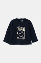 Mayoral longsleeve niemowlęcy nadruk granatowy 116.4G.Baby.9BYH