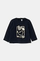 Mayoral longsleeve niemowlęcy nadruk granatowy 116.4G.Baby.9BYH