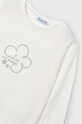 Mayoral longsleeve din bumbac pentru copii 178.6E.Mini.9BYH bej AW24