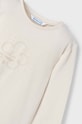 Dětské bavlněné tričko s dlouhým rukávem Mayoral 178.6E.Mini.9BYH béžová AW24