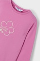 Mayoral gyerek pamut hosszú ujjú felső 178.6E.Mini.9BYH rózsaszín AW24