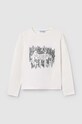Mayoral longsleeve dziecięcy nadruk szary 7003.8A.Junior.9BYH