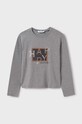 Mayoral longsleeve copii print gri 7004.8F.Junior.9BYH