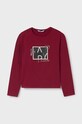 Dětské tričko s dlouhým rukávem Mayoral s elastanem červená 7004.8F.Junior.9BYH