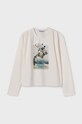 Mayoral longsleeve dziecięcy z elastanem turkusowy 7005.8A.Junior.9BYH
