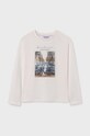 Mayoral longsleeve din bumbac pentru copii 7009.8C.Junior.9BYH albastru AW24