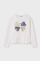 Mayoral longsleeve dziecięcy nadruk niebieski 7015.8F.Junior.9BYH