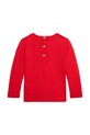 Дитячий бавовняний лонгслів Polo Ralph Lauren 310952134001 червоний AW24