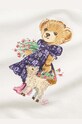 Девочка Хлопковый лонгслив для младенцев Polo Ralph Lauren 310952348001 белый