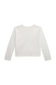 Хлопковый детский лонгслив Polo Ralph Lauren 312951031001 белый AW24