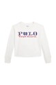 Хлопковый детский лонгслив Polo Ralph Lauren хлопок белый 312952100002