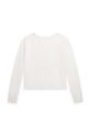 Polo Ralph Lauren longsleeve din bumbac pentru copii 313951031001 alb AW24