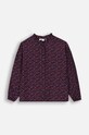 Dětská košile Coccodrillo ZC4140103AGK fialová AW24