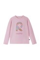 Reima maglietta a maniche lunghe per bambini Koulussa tessuto elasticizzato rosa 5200375B.G.9BYH