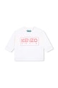 Хлопковый детский лонгслив Kenzo Kids хлопок бежевый K60489.71.81