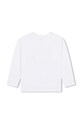 Хлопковый детский лонгслив Kenzo Kids K60706.114.150 белый AW24