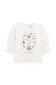 Дитячий лонгслів Tartine et Chocolat TZ10021.104 білий AW24