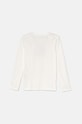 Παιδικό βαμβακερό μακρυμάνικο United Colors of Benetton 3I9WC10JR.G.Seasonal λευκό AW24