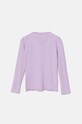 Παιδικό βαμβακερό μακρυμάνικο United Colors of Benetton 3I9WC10JR.G.Seasonal μωβ AW24