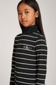 Calvin Klein Jeans longsleeve dziecięcy IG0IG02743.9BYH. czarny