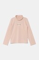 Дитячий лонгслів Calvin Klein Jeans з еластаном рожевий IG0IG02811.9BYH.