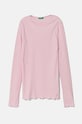 United Colors of Benetton longsleeve copii uni roz 3F1AC10LI.G.Seasonal